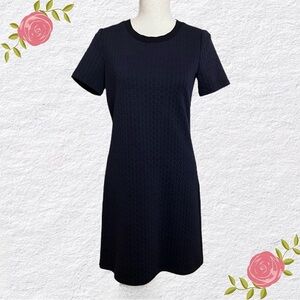 RACHEL Rachel Roy Black Knit Shift Dress
